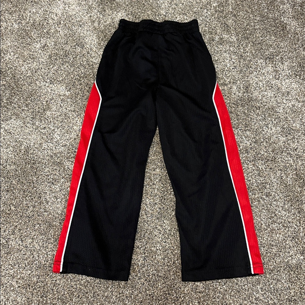 Puma Black and Red Athletic Jogger Pants Size 5 - Picture 3 of 5